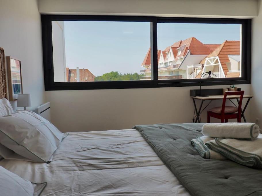 Апартаменты Appart T3 / Parking/Terrasse/Vue Le Touquet Экстерьер фото